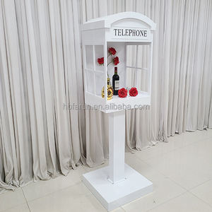 Furun fabrika açık telefon kulübesi Prop zemin mesaj ses ziyaretçi standı düğün dekor malzemeleri - Product Image 3