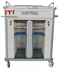 Chariot médical MT-MEDICAL pour clinique dentaire avec tiroirs, roulettes, <span class=keywords><strong>support</strong></span> pour ordinateur portable et <span class=keywords><strong>support</strong></span> pour scanner buccal pour hôpital et bureau - Product Image 6