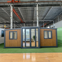 Casas Modulares Expandibles de 10 pies x 20 pies, Casas Prefabricadas de Doble Ala para Vivir