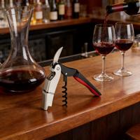Tire-bouchon décapsuleur en acier inoxydable pour sommeliers et barmen, coupe-capsule et décapsuleur, accessoires pour la bière