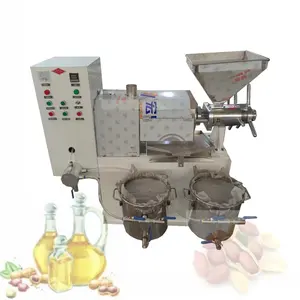 Máquina de prensado de aceite en frío para uso comercial, extractor automático de aceite de palma, tornillo, maíz, soja, aguacate
