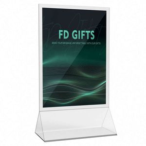 Acrylic <b>Table</b> Sign Counter Top Menu <b>Card</b> Display Sign Stand - Product Image 1