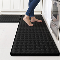 Tapis de sol de cuisine moderne anti-fatigue lavable certifié REACH UE, bande longue pour tapis d'entrée en PVC, épaisseur 1,5 mm, directement de l'usine