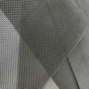 Free Sample Custom Metal Flexible Wire Mesh Netting Braided 304 Stainless Steel Mesh Roll Woven Metal Screen Sheets