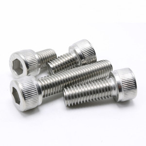 Metric 304 Stainless Steel Pan Head <b>Screws</b> Class 8.8 Standard Thread Plain Finish - Product Image 5