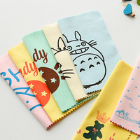 Chiffonnette microfibre pour lunettes avec logo imprimé, chiffonnette microfibre pour nettoyage des verres dans une pochette