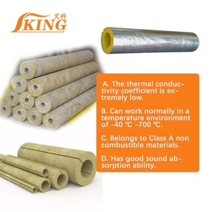 Matériel d'isolation thermique industrielle ISOKING, laine minérale pour tuyaux, pour une <span class=keywords><strong>protection</strong></span> thermique efficace - Product Image 5