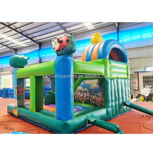 Castillo Inflable Comercial de Nuevo Diseño, Castillo Hinchable con Tobogán Combinado, Castillo Hinchable <span class=keywords><strong>Coco</strong></span> <span class=keywords><strong>Melon</strong></span> para Niños - Product Image 4