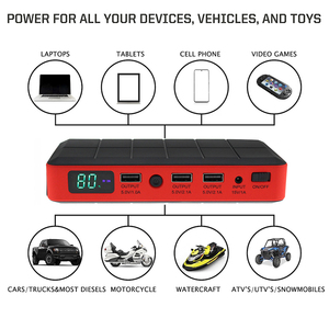 Bộ Nguồn Khởi Động Xe Hơi 12 Volt 800a Giá Trực Tiếp Từ Nhà Máy Arrancador De Bateria Para Ô Tô - Product Image 6