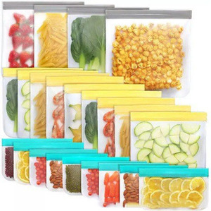 Modernes Design Mehrzweck-Auslaufsichere Küchen-Aufbewahrungsbeutel für Sandwiches, Kindersnacks, Fleisch, Obst und Gemüse - Product Image 1