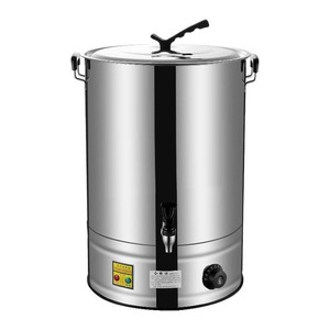 Commercial Hotel Catering Stainless Steel Electric Water Boiler Round Dispenser <strong>for</strong> Milk <strong>Tea</strong> Coffee <strong>for</strong> Kettles and <strong>Urns</strong> - Product Image 1