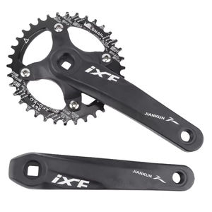 IXF Bike Square Hole Sprocket 104BCD 170mm <span class=keywords><strong>MTB</strong></span> Crank Single Disc Crank Three Disc Crank 32/34/36/38T <span class=keywords><strong>MTB</strong></span> Crankset - Product Image 6
