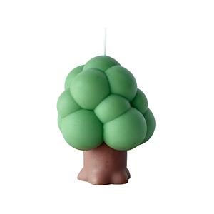 Velas Aromáticas Novedosas al por Mayor con Forma de Árbol de Burbujas, Mini Árbol Verde de Cera de Soja, Regalos de Navidad, Velas Personalizadas con Aromas - Product Image 2