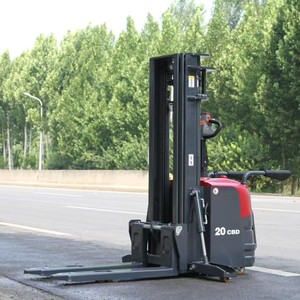 Nuevo Tipo de Apilador Hidráulico de China, Mini Montacargas Apilador de Palés de 1.6-2 Toneladas, Montacargas Eléctricos FANYU CDD20 4WD - Product Image 4