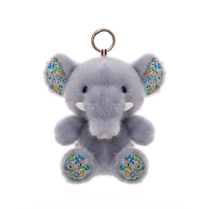 Peluche <span class=keywords><strong>de</strong></span> Elefante <span class=keywords><strong>de</strong></span> la Serie Mini Xiaoduding, Relleno <span class=keywords><strong>de</strong></span> Algodón PP, Alivia el Estrés, Compatible con Bebés, Tres Estilos - Product Image 5
