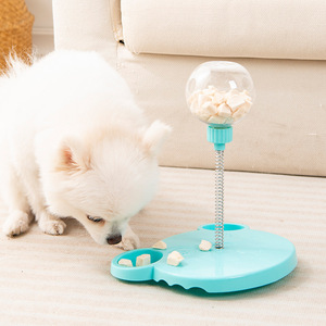 Distributeur de friandises pour animaux de compagnie, jouet interactif en plastique pour chiens et chats avec fonction de distribution de friandises - Product Image 3