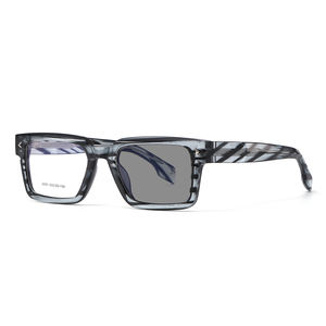 2003 하이 퀄리티 유리 프레임 아세테이트 광학 프레임 돋보기 안경 전환 안경 프레임 강 광학 - Product Image 5