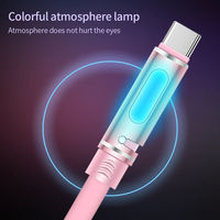Câble USB-C parfumé avec puce intelligente, charge rapide PD, blindage tressé, transfert haute vitesse pour Android, iOS et ordinateur