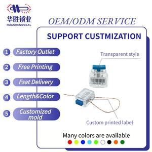 ซีลปิดมิเตอร์แบบขายส่ง ซีลพลาสติกแบบมีสายลวดพร้อมโลโก้สั่งทำพิเศษ ซีลปิดมิเตอร์น้ำแบบมีสาย - Product Image 2