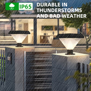 4LED สปอตไลท์สนามหญ้ากลางแจ้งแบบชาร์จพลังงานแสงอาทิตย์ไฟ LED สำหรับสวนเสา IP65กันน้ำ80 ABS สปอตไลท์โซลาร์เซลล์ - Product Image 5