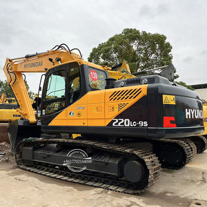 Good Price 20 Ton Hyundai 220 Excavator R220LC-9S HX220 NEW hyundai Crawler Excavator Korea Heavy Duty - Product Image 1