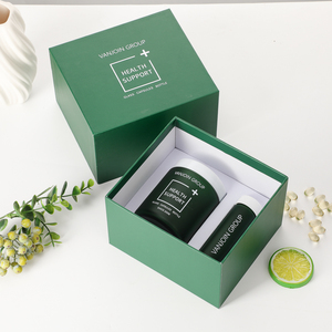 Caja de Regalo de Cartón Personalizada para Suplementos Alimenticios, Caja de Cartón Plegable con Insertos de Cartón Kraft - Product Image 3