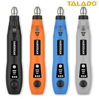 Kit d'outils rotatifs sans fil TALADO, rechargeable par USB, mini-stylo de meulage, outil manuel portable pour le polissage, la sculpture, le perçage et la gravure