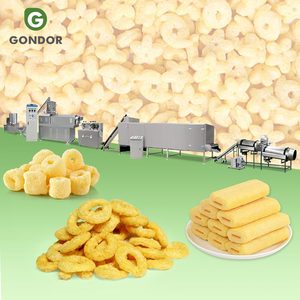 Máquina Extrusora de Snacks de Maíz y Mijo, Línea de Producción de Bolas de Arroz Inflado y Pequeños Productos de Trigo Inflado - Product Image 1