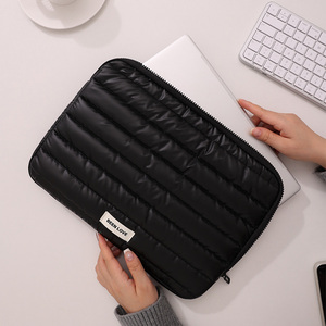 מותאם אישית באיכות גבוהה לוגו הדפסה שקית מחברת למטה בד שרוולים נייד הסיטונאי 14 אינץ 'מחשב - Product Image 3