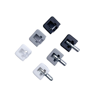 <b>Insert</b> Rod Type Two In One <b>Shelf</b> Support Cabinet Partition Straight Rod With Central Axis Square <b>Shelf</b> Support Furniture - Product Image 1