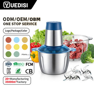 Licuadora <span class=keywords><strong>de</strong></span> Alimentos Yuedisi <span class=keywords><strong>de</strong></span> 2L, Molinillo Multifuncional, Molinillo Eléctrico <span class=keywords><strong>de</strong></span> <span class=keywords><strong>Carne</strong></span> <span class=keywords><strong>de</strong></span> Acero Inoxidable 304 - Product Image 1