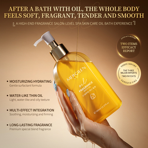 MERCILEN Atural <span class=keywords><strong>bagno</strong></span> <span class=keywords><strong>olio</strong></span> per prevenire la pelle secca nutriente idratante detergente fragranza di lunga durata per gli uomini donne <span class=keywords><strong>olio</strong></span> doccia - Product Image 5