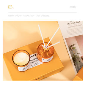 Difusor de caña Popular de diseño de lujo directo de fábrica, juego de velas perfumadas espirituales sin fuego para uso de regalo en el hogar, Hotel, Oficina - Product Image 5