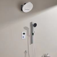 Système de douche numérique de salle de bain intelligente SUNDREAM avec affichage de la température système de pommeau de douche ensemble système de mélangeur de douche thermostatique