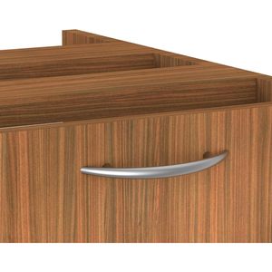 Archivador de pedestal colgante Alera Valencia Series Modern Walnut con 2 cajones, caja izquierda/derecha, para archivos legales/letter, 15.63 x 20.5 pulgadas - Product Image 5