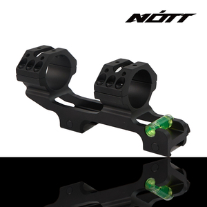 Support de lunette monobloc NOTT 30 mm, support optique en aluminium, hauteur centrale de 1,4 pouces, compatible avec Picatinny 20 mm pour optiques de chasse et de tir - Product Image 2