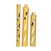 Foret diamanté 6 mm 158 mm 108 mm pour béton et fer, coupe humide ou sèche, pour granit et asphalte avec segment diamanté
