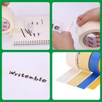 24mm Krepp papier maskierung Hochtemperatur-hitze beständiges beschreibbares Autolackiergummi-Klebeband Washi Tape