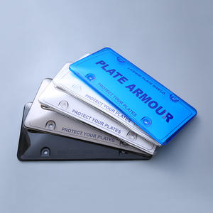 Marco Transparente para Matrícula, Cubierta Protectora para Matrícula Estilo Americano, Cubierta <span class=keywords><strong>de</strong></span> Plástico para Placa <span class=keywords><strong>de</strong></span> Matrícula <span class=keywords><strong>de</strong></span> Vehículo Estadounidense - Product Image 5