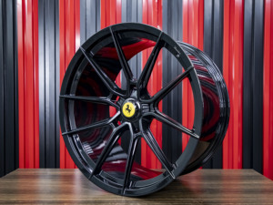 Jantes monobloc forgées au design élégant pour personnaliser les voitures de tourisme, avec centre noir brillant et multi-branches pour 296 <span class=keywords><strong>GTB</strong></span> - Product Image 3