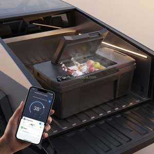 Accessoires Cybertruck : Réfrigérateur coffre 25L avec contrôle par application, glacière de rangement pour camion, réfrigérateur de camping extérieur - Product Image 3