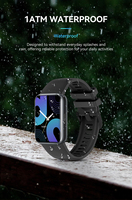 Montre connectée VALDUS Display avec batterie 220 mAh, surveillance de l'oxygène sanguin, mode multisports, rappel de santé pour femmes, VS13
