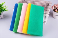 Serviette de bain en nylon doux japonais beauté peau éponge longue pour spa