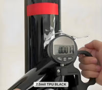 Film de protection de peinture pour carrosserie automobile en TPU PPF noir super brillant, anti-rayures, auto-réparateur, 7,5 mil, 1,52x15m, garantie 10 ans