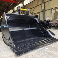 Godet standard en acier Q355B durable pour excavatrice de 20 à 30 tonnes