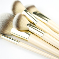 Kuas Make Up Mewah Seniman Makeup 28 Buah Profesional Kecantikan dengan Logo Cetak Kustom Set Kuas Makeup Gadis Cantik
