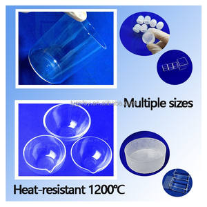 Réservoir en verre de quartz carré personnalisé de haute qualité en différentes tailles pour l'expérience optique - Product Image 5