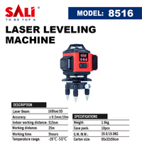 Outil électrique de machine de nivellement laser SALI 851216 avec batterie lithium-ion durable