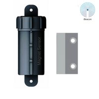 Sensor Pintu Nirkabel Magnetik Bluetooth Buka Tutup untuk Manajemen Aset Truk Van Kontainer Kargo