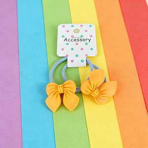 Élastiques à cheveux <span class=keywords><strong>de</strong></span> style européen pour enfants, nœuds, attaches pour cheveux, accessoires pour queues <span class=keywords><strong>de</strong></span> <span class=keywords><strong>cheval</strong></span> pour filles, bébés et tout-petits, pour mariage - Product Image 5